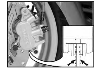 Brake pad inspection