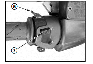 Left handlebar switch