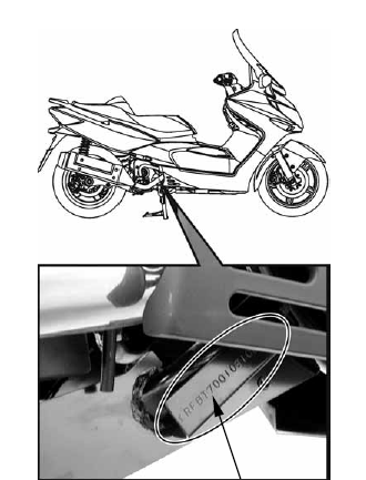 Location of Frame Serial Number