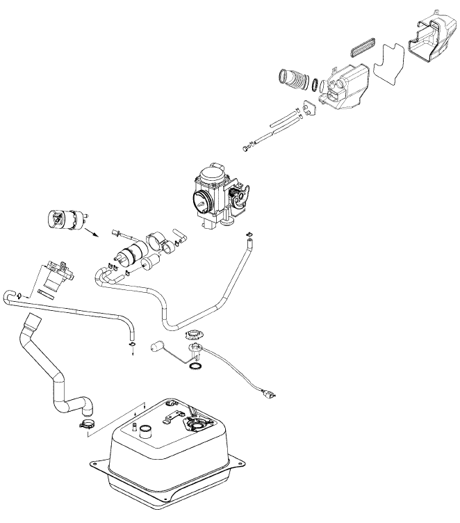 Fuel System/Fuel Pump/Fuel Tank/Carburetor