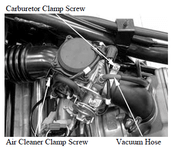 Fuel System/Fuel Pump/Fuel Tank/Carburetor