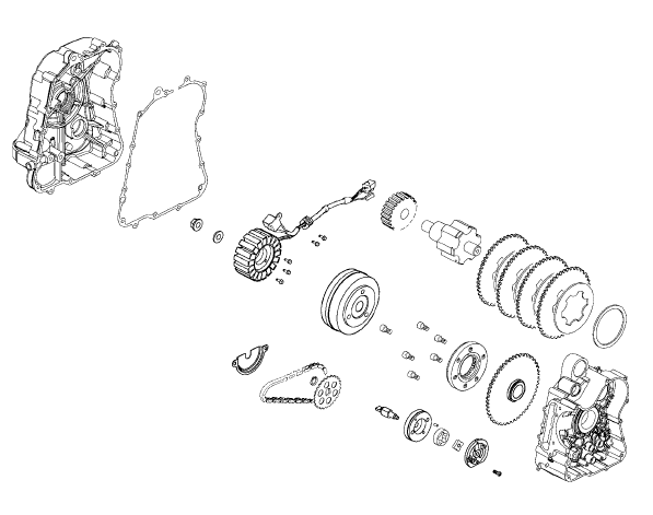 A.C. Generator/Starter Clutch