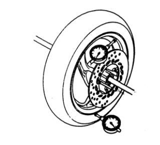 Rear Fork/Rear Wheel/Rear Shock Absorber