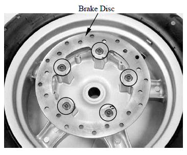 Rear Fork/Rear Wheel/Rear Shock Absorber