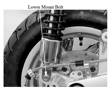 Rear Fork/Rear Wheel/Rear Shock Absorber