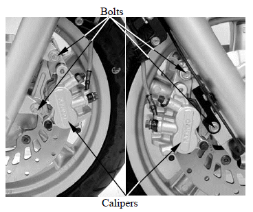 Steering Handlebar/Front Wheel/Front Shock Absorber