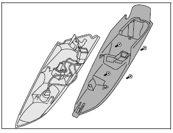 Removal of a taillight bulb