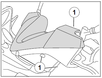 Removal of the rear shield panel