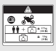 ACCESSORIES AND LOADING WARNING LABEL WARNING