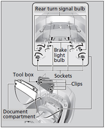 Brake/Rear Turn Signal Bulb