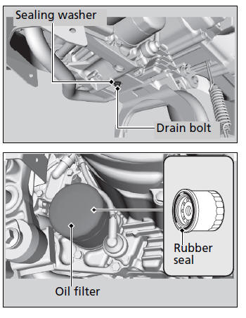 Changing Engine Oil & Filter